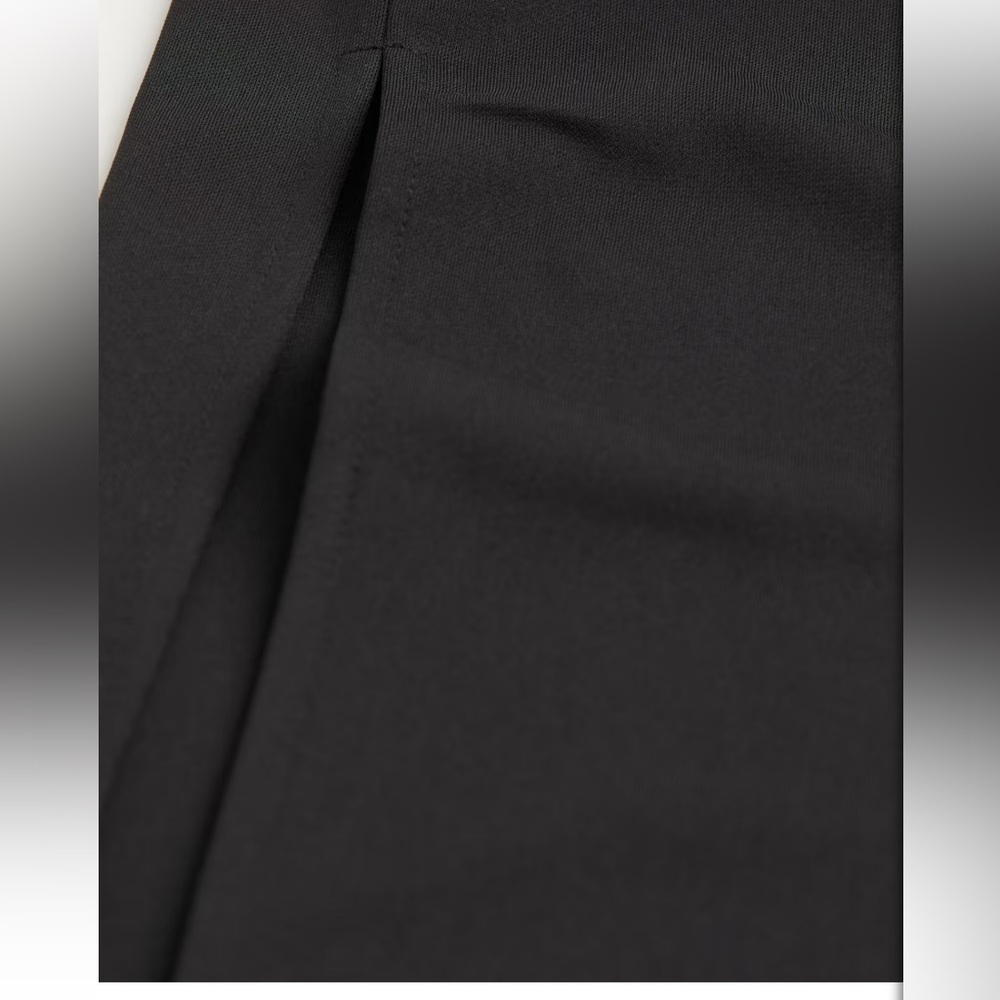 H&M Black Jersey Slip Dress - Size S, Elegant & Minimalist - Picture 7 of 8
